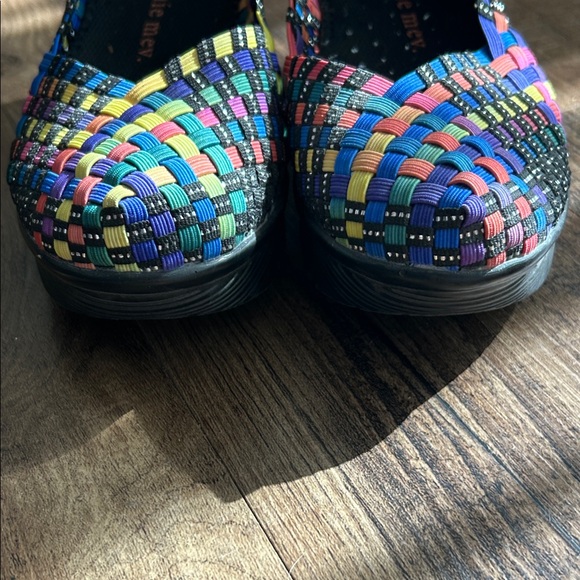 bernie mev. Multicolor Woven Wedges - Picture 11 of 13